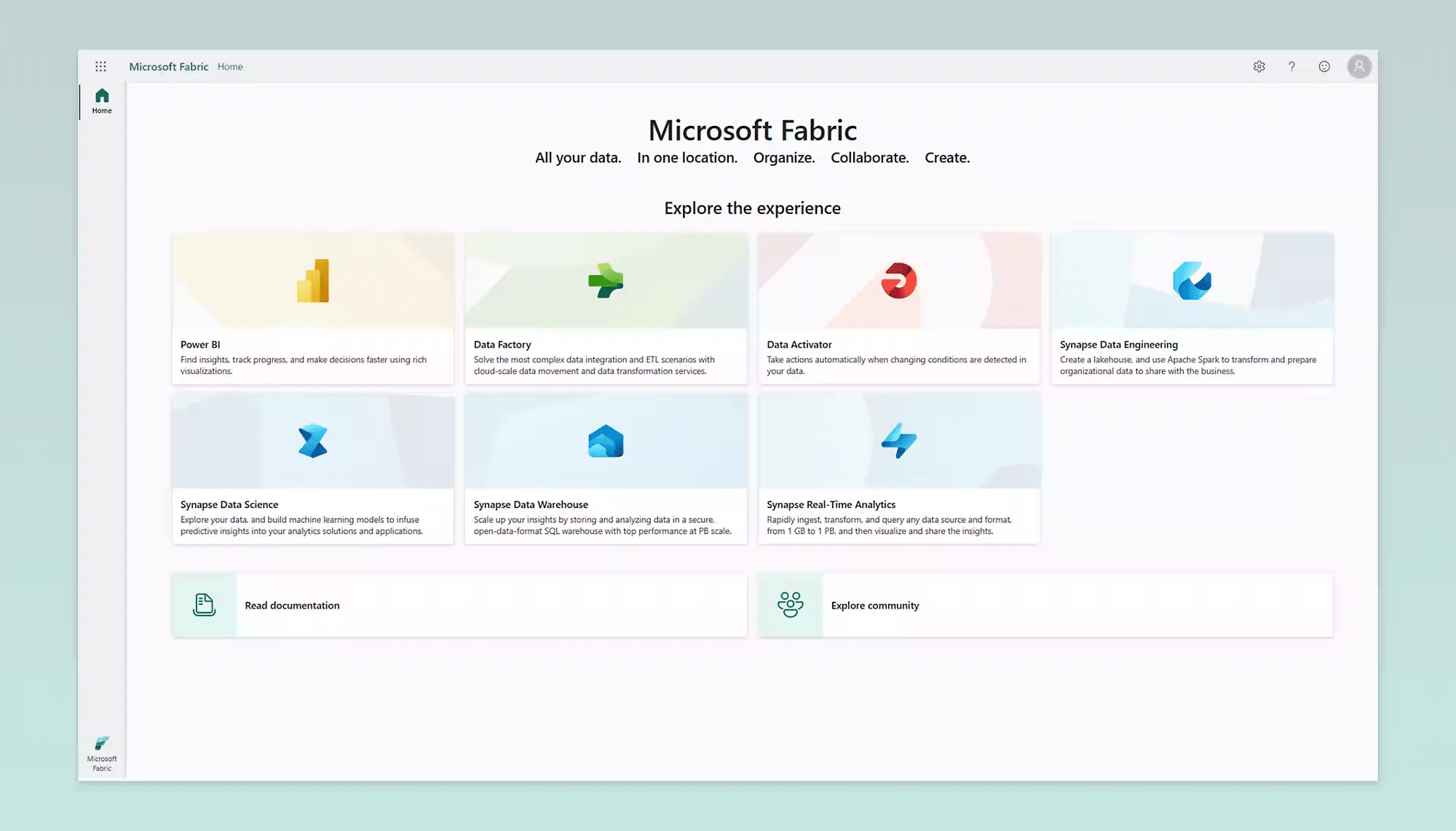 Microsoft Fabric plataforma de analytics